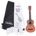 Cordoba Concert Ukulele Player Pack Front View